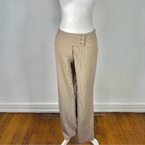 Y2k Low Rise Flare Office Trousers